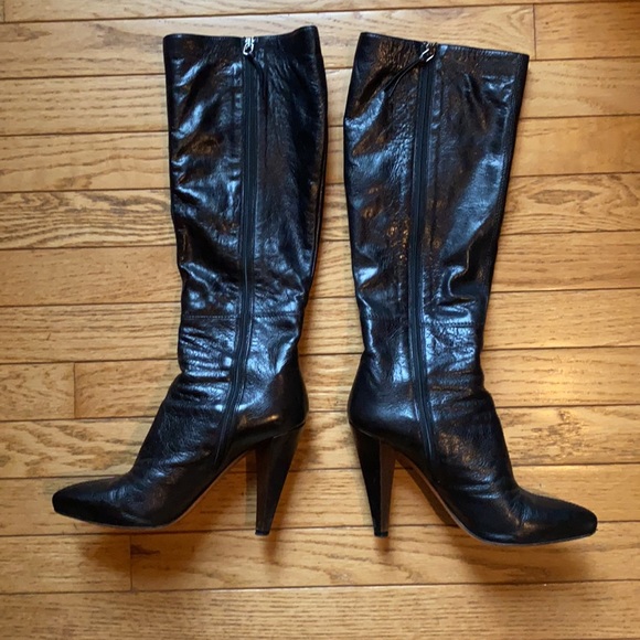Miu Miu black leather boots - Picture 2 of 8